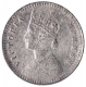 Silver Two Annas Coin of Victoria Empress of Calcutta Mint of 1897.