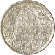 Silver Two Annas of Victoria Queen of Calcutta Mint of 1862.