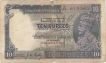 10 Rupees of King George V, Burma issue of India