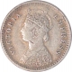 Silver Two Annas Coin of Victoria Empress of Bombay Mint of 1897.