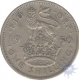 Cupro Nickle of One Shilling of Georgivs VI of Great Britain of the Year of 1950.