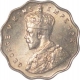 Cupro Nickel One Anna of King  George V of Bombay Mint of 1936.