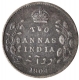 Silver Two Annas Coin of King Edward VII of Calcutta Mint of 1904.