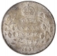 Silver Two Annas Coin of King Edward VII of Calcutta Mint of 1907.