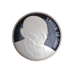 Silver Proof Coin of 500 Lira on Mahatma Gandhi issued by Malta in 2004