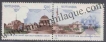 India 1991, Diamond Jubilee New Delhi, Rashtrapati Bhawan & Lotus Temple, Set of 2, Set of 2,WHITE GUM, MNH.