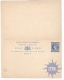 5 Cent. UPU, Victoria, Post Card, Reply card ( the Annexed Card is intended for Answer, Mint. 