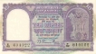 10 Rupees Bank Note of India of B. Rama Rau Governor of 1951 issued