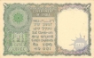 1 Rupee Bank Note of India of  K.G. Ambegaonkar Govenor of 1952 issued.