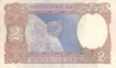 2 Rupees Bank Note of India of R.N. Malhotra Governor