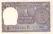 1 Rupee Bank Note of India of I.G. Patel of 1972 issued.