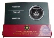 Coin of Canada, 1 Dollar victoria cross proof silver coin of 2006.