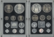 1976 Proof Set Food & Work for All 10 Coins Bombay Mint.