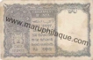 One Rupee Bank Note of King George VI of India.