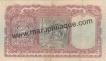 Five Rupees Bank Note of King George VI of  Burma Issue of India.