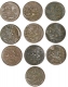 A lot of Copper Dokdo of Ten Coins of  Junagadh.