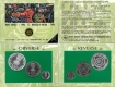 1994 Silver UNC Set 75th Anniversary of International Labour Organisation - World of Work Bombay Mint.