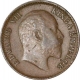 Bronze 1/12 Anna of King Edward VII of Calcutta Mint of 1906.