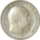 Silver Half Rupee of King Edward VII of Calcutta Mint of 1907.