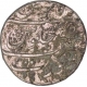 Silver One Rupee of Aurangzeb Alamgir of Surat Mint.