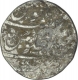 Silver One Rupee Coin of Aurangzeb Alamgir of Surat Mint.