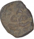 Copper Coin of Rudrasena III of Western Kshatrapas.