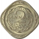 Copper Nickel Two Annas Coin of King George VI of Bombay Mint of 1947.