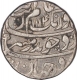 Silver One Rupee Coin of Aurangzeb Alamgir of Itawa Mint.