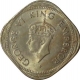 Cupro Nickel Two Annas of King George VI of Calcutta Mint of 1946.