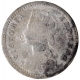 Silver Two Annas Coin of Victoria Empress of Calcutta Mint of 1890.