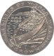 Cupro Nickle One Crown coin of Elizabeth II of Gibraltar of 1993.