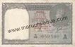 1 Rupee of King George VI, Burma Currency Board "A" of India.