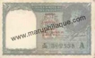 One Rupee Bank Note of King George VI of  Burma Currency Board of india.