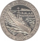 Cupro Nickle One Crown coin of  Elizabeth - II of Gibraltar 1993.