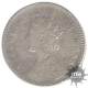 Silver Two Annas of Victoria Empress of Calcutta Mint of 1881.