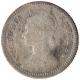 Silver Quarter Rupee Coin of Victoria Empress of Calcutta Mint of 1897.