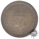 Silver Half Rupee of King George VI of Lahore Mint of 1945.