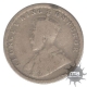 Silver Half Rupee of King George V of Calcutta Mint of 1916.