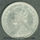 Silver Two Annas of Victoria Empress of Calcutta Mint of 1888.