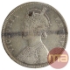 Silver One Rupee of Victoria Empress of Bombay Mint of 1885.