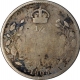 Silver Quarter Rupee Coin of King Edward VII of Calcutta Mint of 1905.