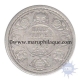 Silver Half Rupee of King George V of Calcutta Mint of 1926.  