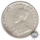 Silver Half Rupee of King George V of Calcutta Mint of 1925.