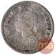 Silver Quarter Rupee Coin of Victoria Empress of Bombay Mint of 1894.