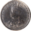 Silver Two Annas Coin of King George V of Calcutta Mint of 1913.