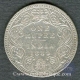 Silver One Rupee of Victoria Empress of Calcutta Mint of 1889.