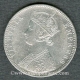 Silver One Rupee of Victoria Empress of Calcutta Mint of 1888.  