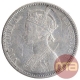 Silver One Rupee Coin of Victoria Empress of Bombay Mint of 1888.