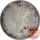 Silver One Rupee of Victoria Queen of Bombay Mint of 1874.