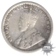 Silver Half Rupee of King George V of Calcutta Mint of 1927.